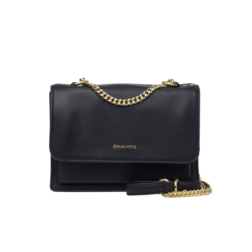 CHAMPS Gala Collection Leather Clutch Shoulder Bag