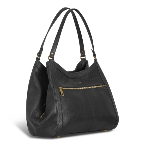 CHAMPS Gala Collection Leather Hobo Bag