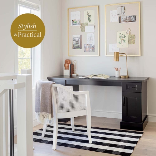 B&B Buffalo Plaid Runner Rug, Washable, Black and White Checkered Rug, Buffalo Plaid Outdoor Rug, Front Porch Rugs, Black and White Outdoor Rug