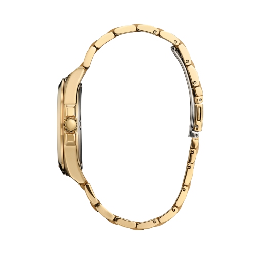 Montre pour hommes Peyton Eco-Drive 41&nbsp;mm de Citizen avec boîtier et bracelet en acier inoxydable doré et cadran champagne