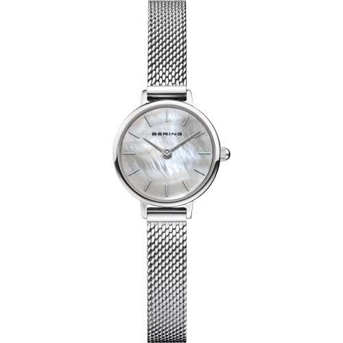 Ladies Classic Stainless Steel Watch In Silver/Silver