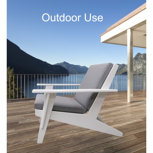 Modern Lounge Chair Indoor/Outdoor , Adirondack Chair