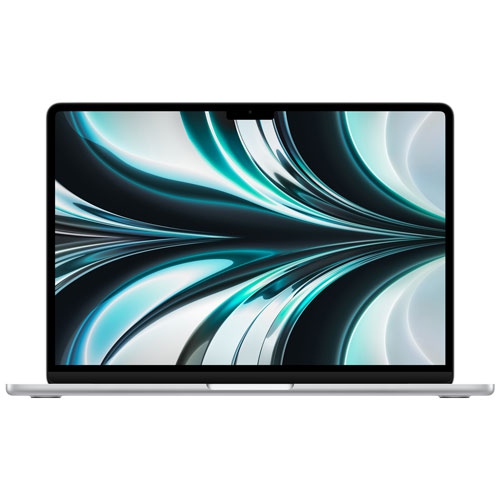 Open Box - Apple MacBook Air 13.6" w/ Touch ID - Silver (Apple M2 Chip / 256GB SSD / 8GB RAM) - French
