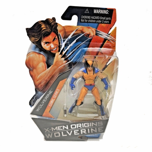 XMen Origins Wolverine Action Figure Wolverine with Blue and Yellow Suit 84350 Best Buy Canada