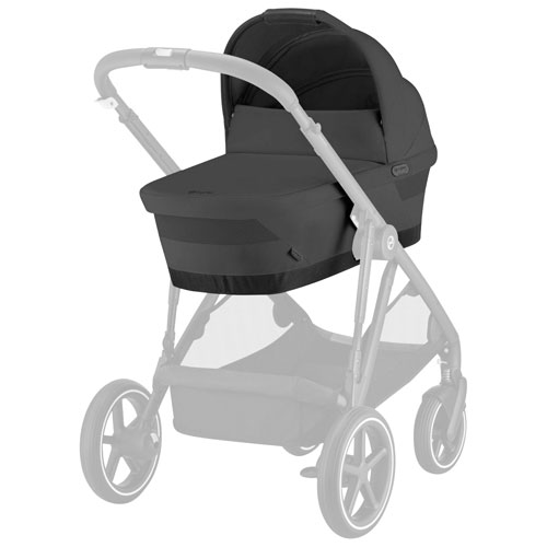 Lit pliant Gazelle S de Cybex - Noir lunaire