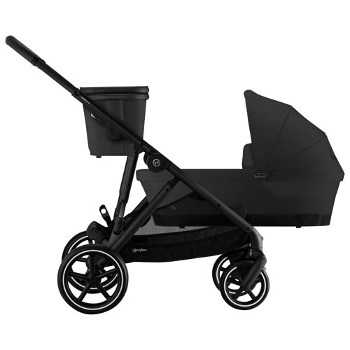 Lit pliant Gazelle S de Cybex - Noir lunaire