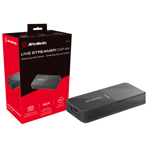 AverMedia Live Streamer CAP 4K USB 3.0 Video Capture Card (BU113)