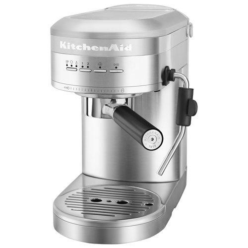 KitchenAid Semi-Automatic Espresso Machine - Brushed Stainless Steel