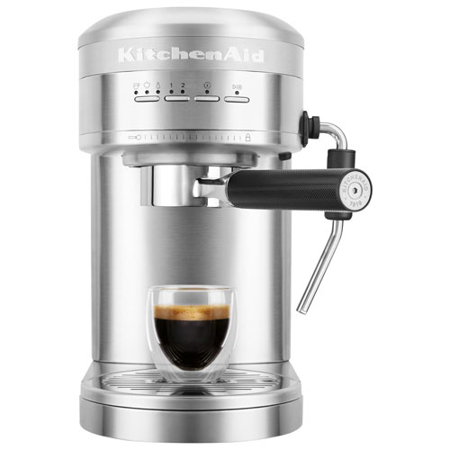 KitchenAid Semi-Automatic Espresso Machine - Brushed Stainless Steel