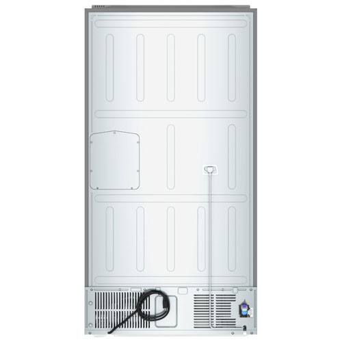 KitchenAid 36" 19.4 Cu. Ft. Counter-Depth French Door Refrigerator (KRQC506MPS) - Metallic Steel