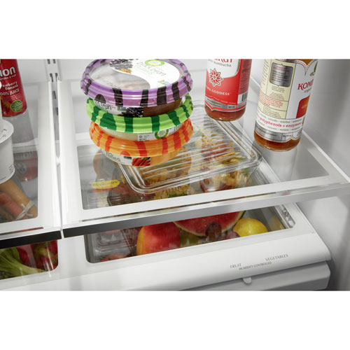 Whirlpool 33" 22.1 Cu. Ft. French Door Refrigerator with Water Dispenser (WRFF5333PZ) - Stainless Steel