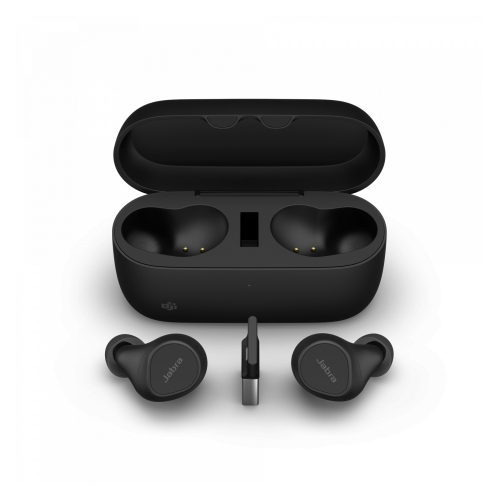 Jabra Evolve2 Buds In-Ear/Ear Bud Noise Cancelling Truly Wireless Bluetooth 5.2 Headsets with Mic