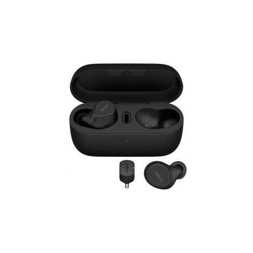 Écouteurs boutons 100 % sans fil Bluetooth 5.2 à suppression du bruit Evolve2 de Jabra avec micro