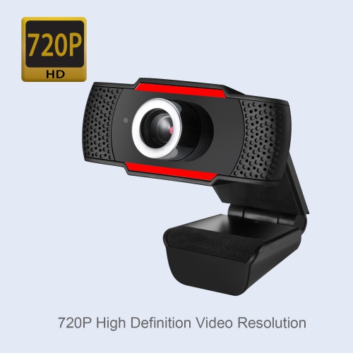 ADESSO TECHNOLOGY 30 fps Manual Focus HD 720P Webcam with Integrated Microphone