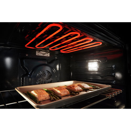 Maytag 30" 6.4 Cu. Ft. Combination True Convection Electric Wall Oven - Stainless Steel