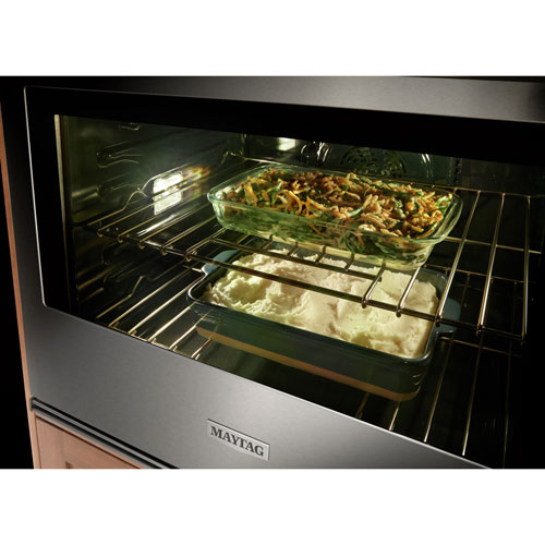 Maytag 30" 10.0 Cu. Ft. Double True Convection Electric Wall Oven - Stainless Steel