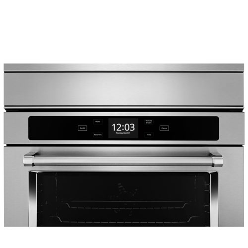 KitchenAid 24" 5.8 Cu. Ft./5 Cu. Ft. True Convection Electric Double Wall Oven (KODC504PPS) - Stainless Steel