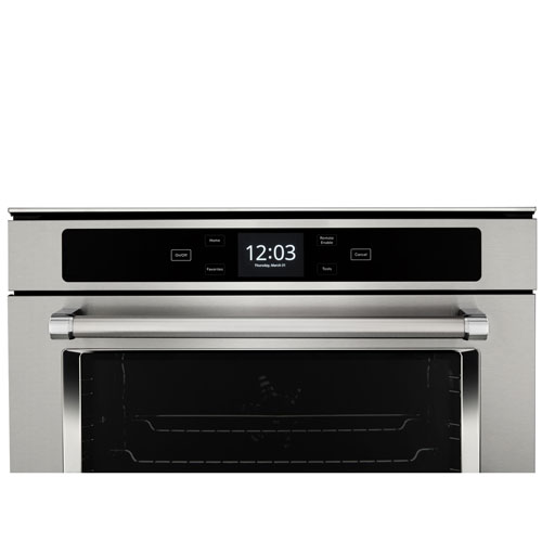 Kitchenaid 23" 2.9 Cu. Ft. True Convection Electric Wall Oven - Stainless Steel