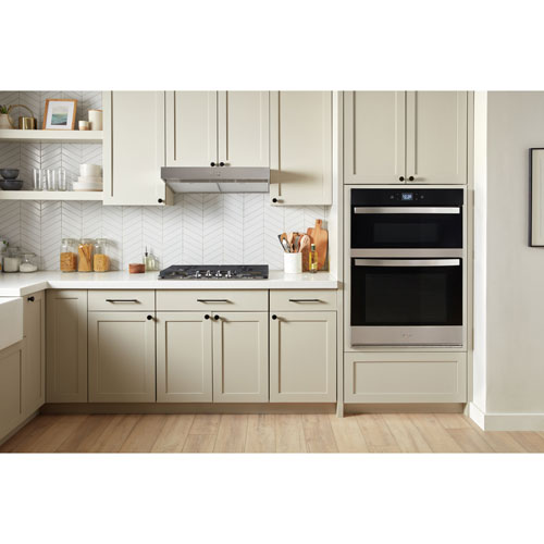 Whirlpool 21" 5.7 Cu. Ft. Combination Electric Wall Oven (WOEC5027LZ) -Fingerprint Resistant Stainless Steel