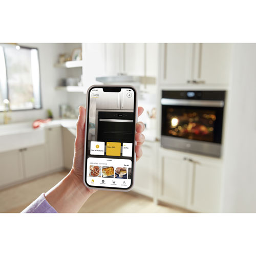 Whirlpool 30" 5.0 Cu. Ft. Self-Clean Electric Wall Oven (WOES5030LZ) -Fingerprint Resistant Stainless Steel