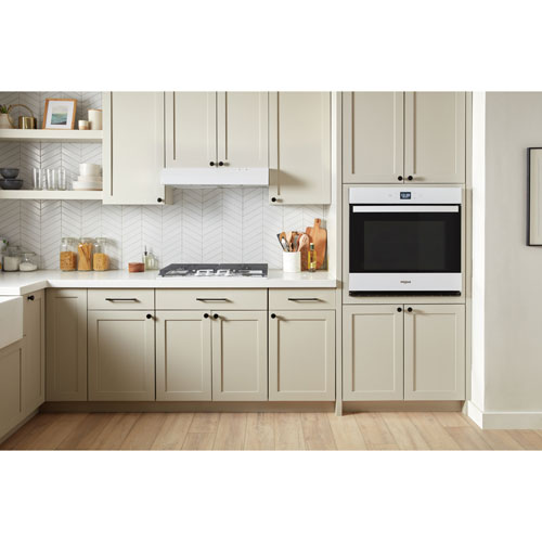 Whirlpool 30" 5.0 Cu. Ft. Self-Clean Electric Wall Oven - White