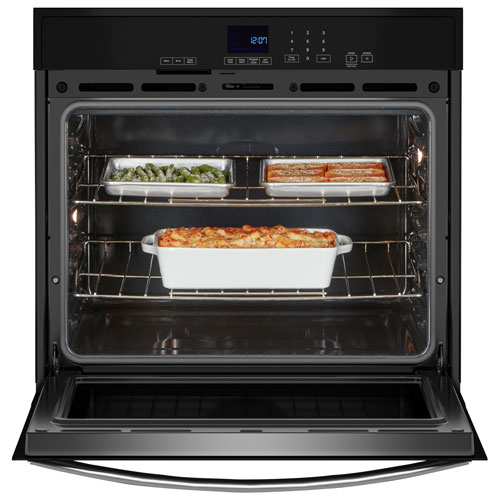 Whirlpool 30" 5.0 Cu. Ft. Self-Clean Electric Wall Oven - Stainless Steel