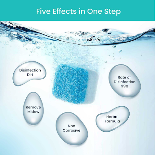 Washing Machine Cleaner, Deep Cleaning Tablets Bombs