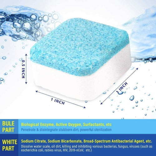 Washing Machine Cleaner, Deep Cleaning Tablets Bombs