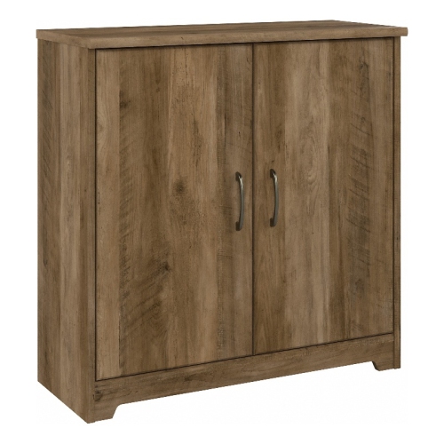 Bush Furniture Cabot Small Storage Cabinet in Reclaimed Pine - Engineered Wood