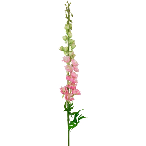 Real Touch™ Pink Delphinium Artificial Floral Stems, Set of 6 - 40"