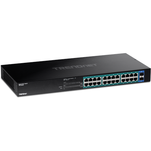 TRENDNET  26-Port Gigabit Poe+ Switch - (Tpe-Tg262)