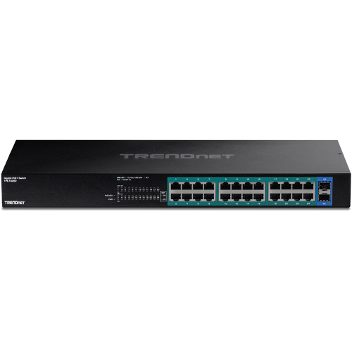 TRENDnet 26-Port Gigabit PoE+ Switch -