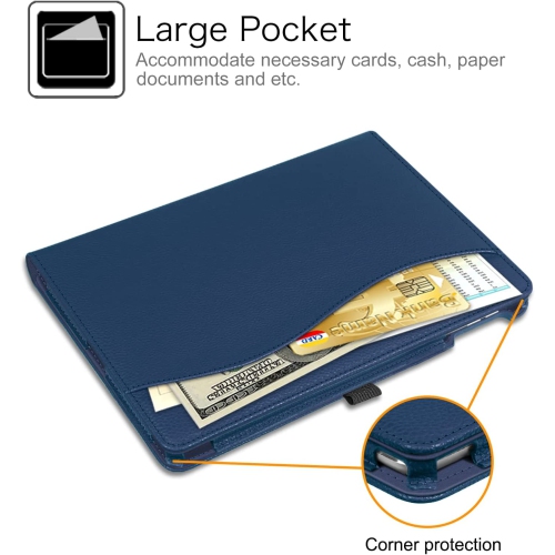 F Case for iPad 9.7 2018 2017 / iPad Air 2 / iPad Air - [Corner Protection] Multi-Angle Viewing Folio Stand Cover w/Pocket, Auto Wake/Sleep for iPad