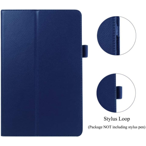 Case for Tab E 9.6 Case Model T560, Slim Leather Folio Case Cover Stand for Samsung Galaxy Tab E 9.6 Inch 2015 Released Tablet - Dark Blue