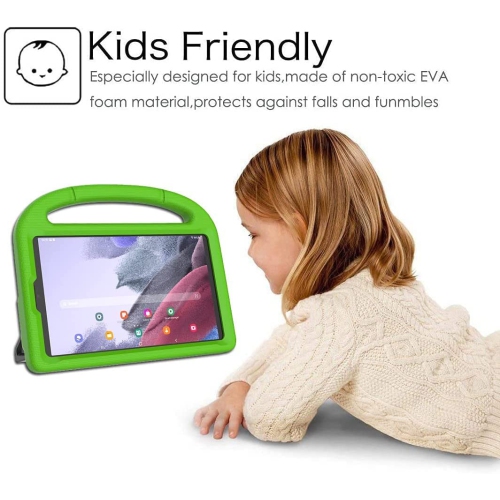 Kids Case for Samsung Galaxy Tab A7 Lite 8.7 Inch 2021, L Lightweight Shockproof Kid-Proof Cute Cover with Handle Kickstand for Galaxy Tab A7 Lite