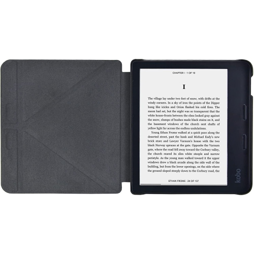 étui k pour lecteur électronique Sage 2021 de Kobo avec fonction Auto Sleep Smart, étui mince et léger en cuir