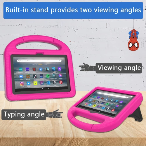 New Fire 7 Tablet Case for Kids 2022 Release(12th Generation) L Fire Tablet 7 Case with Handle Stand Lightweight Durable Shockproof Kid-Proof Cover