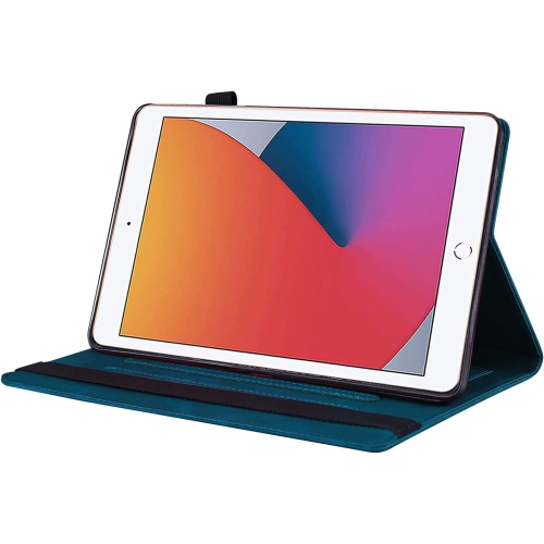 Case for iPad 9th/8th /7th Generation 10.2 Inch 2021/2020/2019 Case PU Leather Cover Lightweight Flip Stand Shell Multi-Angle Viewing Business with