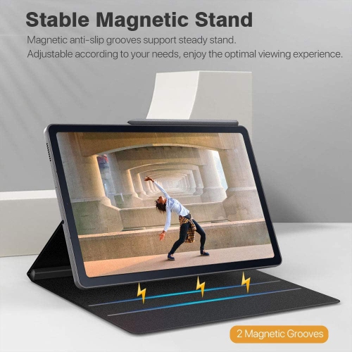 T Case for All-New Samsung Galaxy Tab S6 Lite 10.4 Inch 2022/2020, Ultra Slim Lightweight Magnetic Stand Cover Fit Galaxy Tab S6 Lite 2022/2020