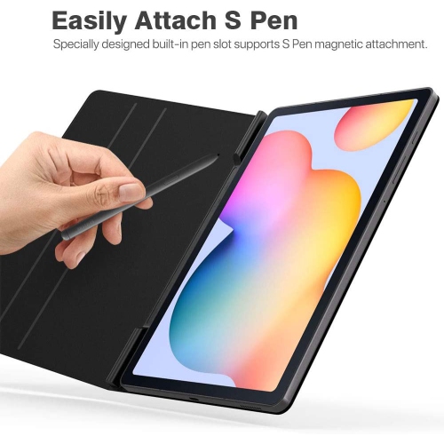 T Case for All-New Samsung Galaxy Tab S6 Lite 10.4 Inch 2022/2020, Ultra Slim Lightweight Magnetic Stand Cover Fit Galaxy Tab S6 Lite 2022/2020