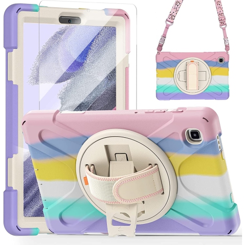 DOLAER  S Galaxy Tab A7 Lite Case 2021 for Kids Girls Samsung Galaxy Tab A7 Lite Case Sm-T220/t225 \w Screen Protector Heavy Duty Kids Proof A7 Lite