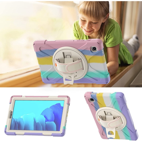 S Galaxy Tab A7 Lite Case 2021 for Kids Girls Samsung Galaxy Tab A7 Lite Case SM-T220/T225 with Screen Protector Heavy Duty Kids Proof A7 Lite Cover