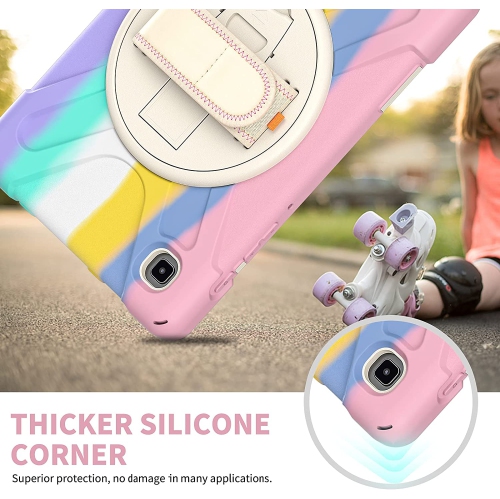 S Galaxy Tab A7 Lite Case 2021 for Kids Girls Samsung Galaxy Tab A7 Lite Case SM-T220/T225 with Screen Protector Heavy Duty Kids Proof A7 Lite Cover