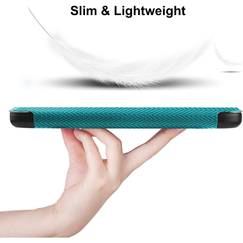 H Slimshell Case for 6 Kobo Clara 2E 2022 Released,Premium Lightweight PU Leather Cover with Auto Sleep/Wake for Kobo Clara 2E 6inch-Sky Blue