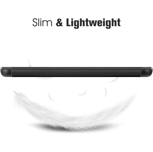 F – Étui SlimShell pour Galaxy Tab A 8.4 2020 de Samsung, modèle SM-T307, ultramince et léger, noir