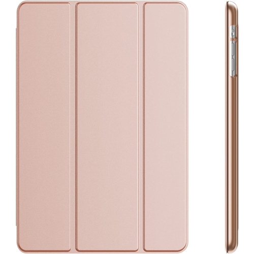 DOLAER  J Case for Ipad Mini 1 2 3 (Not for Ipad Mini 4), Smart Cover With Auto Sleep/wake (Rose Gold)
