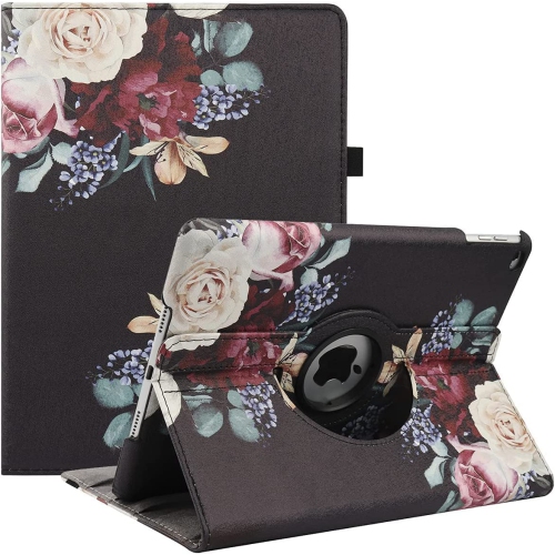 Rotating Case for 9th Generation Case 2021 / iPad 8th Generation 2020 / 7th Generation 10.2 2019, 360 Degree Rotating Multi-Angle Viewing Folio Stand