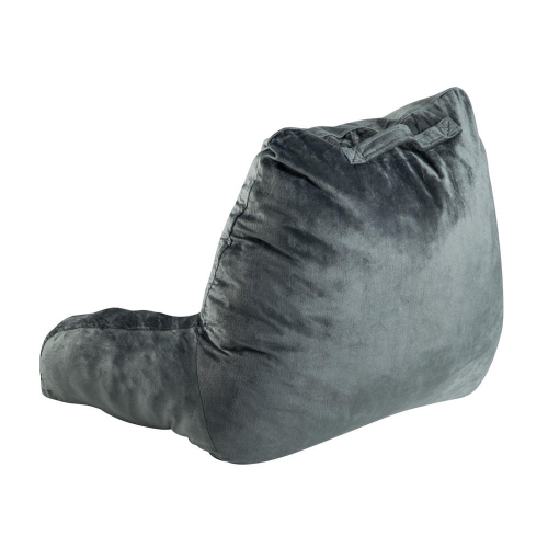 Reading Pillow TV Bed Rest Memory Foam with Arms Rests, High Shredded Memory Foam Comfort Bed Pillow Lumbar Cushion