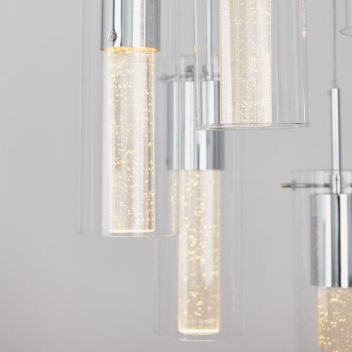 Luminaire suspendu moderne Artika Essence, chrome