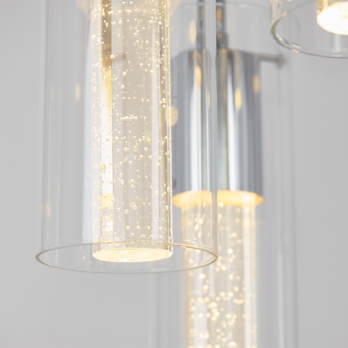 Luminaire suspendu moderne Artika Essence, chrome